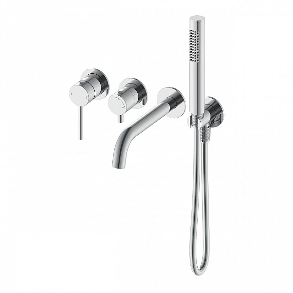 Смеситель для ванны встраиваемый WONZON & WOGHAND STICK, Хром (WW-889017-CR), шт