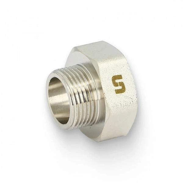 Переходник НВ 3/4" х 1", никелированный Uni-Fitt