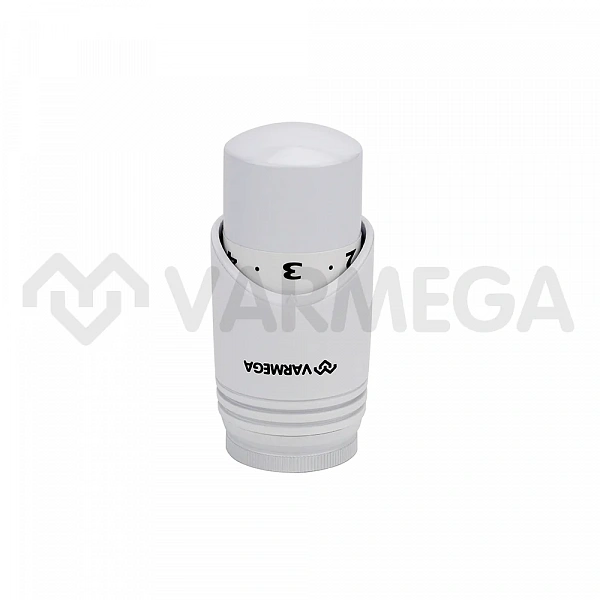 Термостатическая головка Varmega, серия VM112, M30х1.5, белая