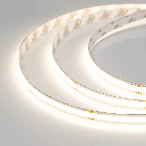 Arlight Лента COB-X378-8mm 24V Day4000 (11 W/m, IP20, 5m) (-)