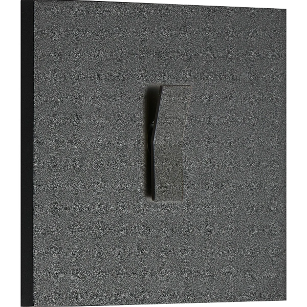 Donel N96 Переключатель на 1 тумблер,  клавиша Angle, 10AX 250V, Черный, серия DT