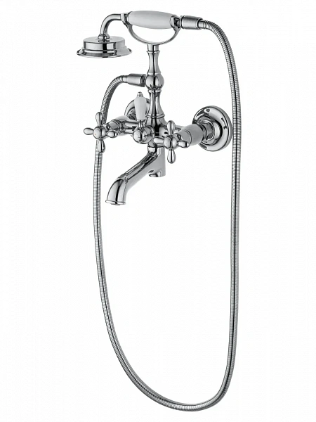 Смеситель для ванны с душем WONZON & WOGHAND RETRO, Хром (WW-88639020-CR), шт