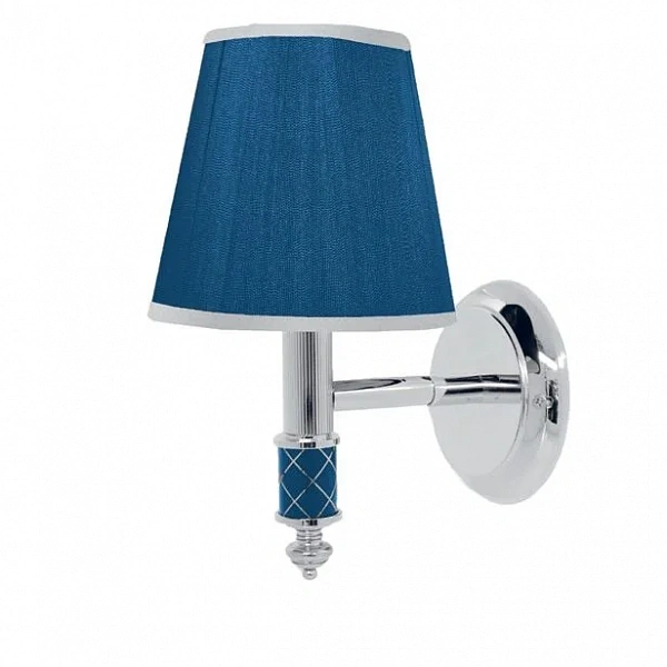 Бра BOHEME MURANO CHROME, синее CRYSTAL_Комплект
