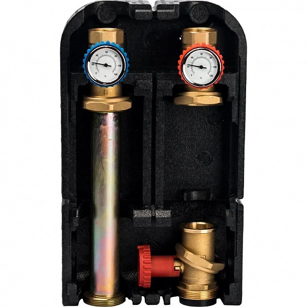 SDG-0001-003201 STOUT Насосная группа с прямым контуром 1 1/4  без насоса в теплоизоляции DN 32