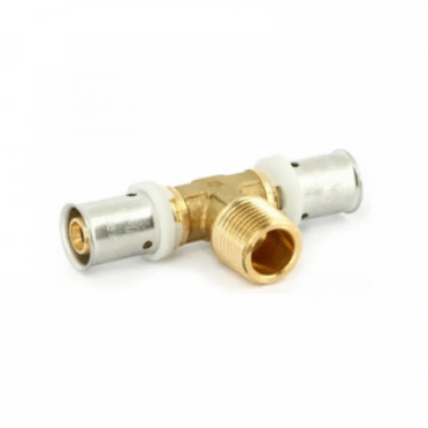 Тройник пресс-Н 20 х 1/2" х 20 Uni-Fitt