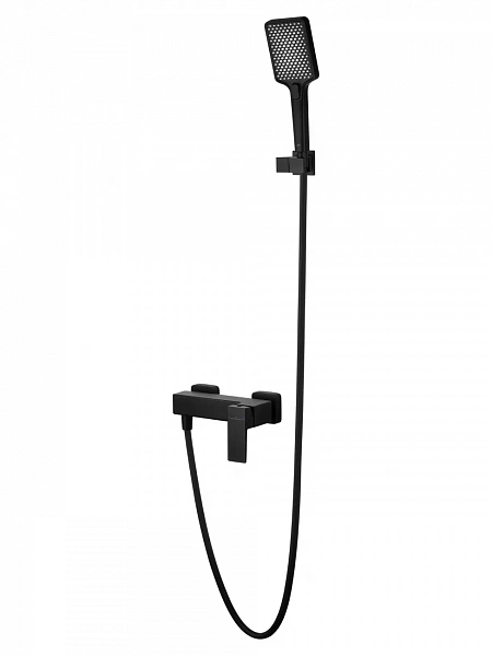 Смеситель для душа WONZON & WOGHAND CUBE 2.0, Черный матовый (WW-88048068-MB), шт