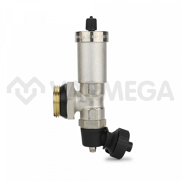 Концевая группа Varmega VM15901, НР 1", с дренажным вентилем и автоматическим воздухоотводчиком