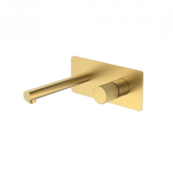 Boheme Смеситель STICK из стены MATT GOLD LINEA_Комплект