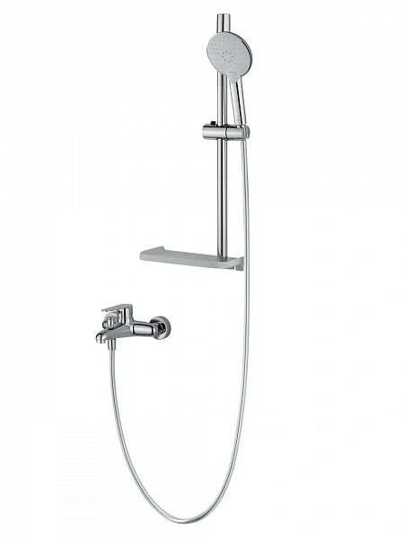 Смеситель для ванны с душевым гарнитуром WONZON & WOGHAND, Хром (WW-AE3201-CR), шт