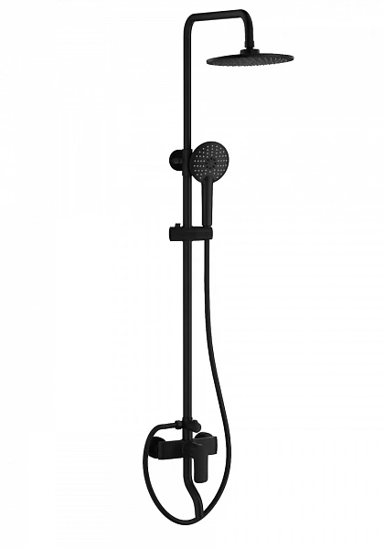 Душевая система WONZON & WOGHAND Line, Черный матовый (WW-AE3354-MB), шт