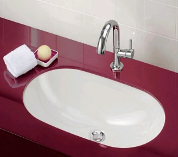 Раковина Villeroy&Boch O.novo 60 х 35 см, встраиваемая под столешницу, альпийский белый, 41626001