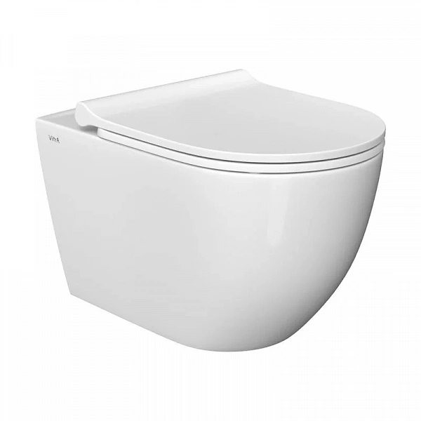 7510B003-0075 Подвесной Безободковый унитаз VitrA Mia Round (НУЖНА КРЫШКА 110-003-019; 801-003-019)