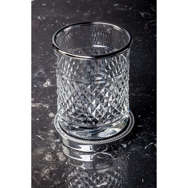 Boheme Стакан ХРОМ Crystal Luxury Options