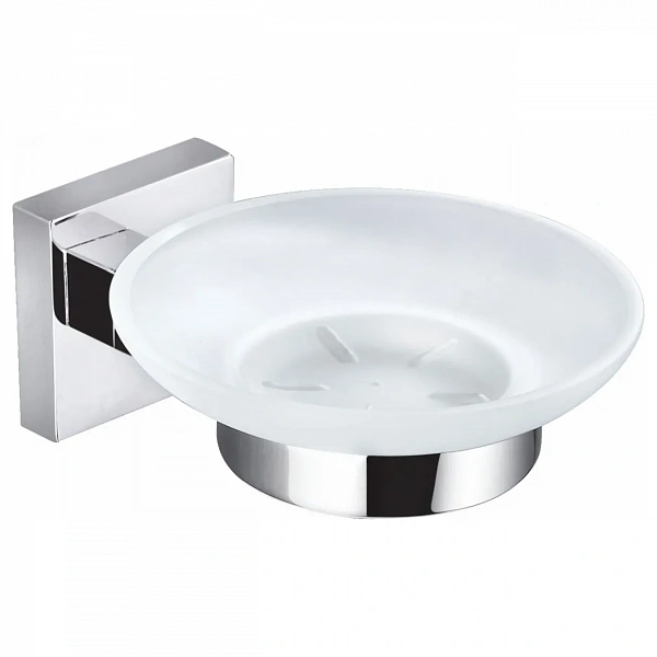 Мыльница с держателем WONZON & WOGHAND POLO, Хром (WW-8922), шт