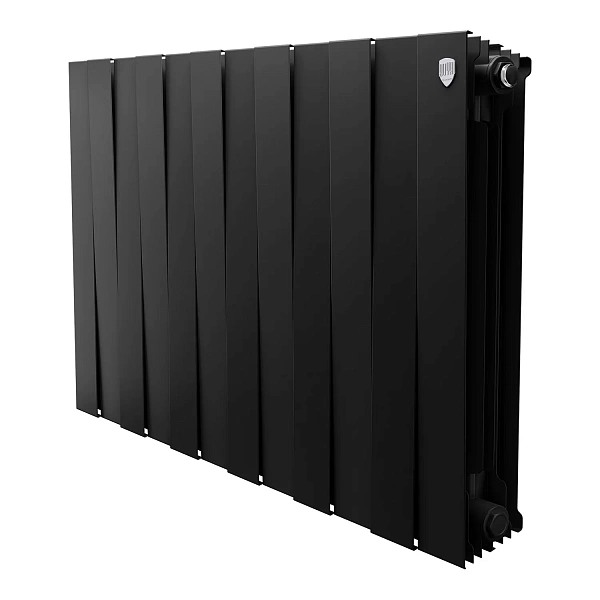 Биметаллический секционный радиатор Royal Thermo PianoForte Noir Sable 500x12 секций
