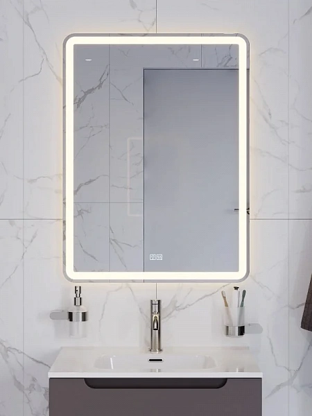 Зеркало BelBagno SPC-MAR-600-800-LED-3000K-TCH-WARM
