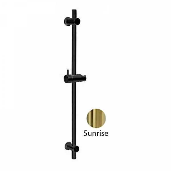 CZR-B-SD-SR Душевая штанга круглое сечение, 70 см, латунь, исполнение Sunrise CEZARES