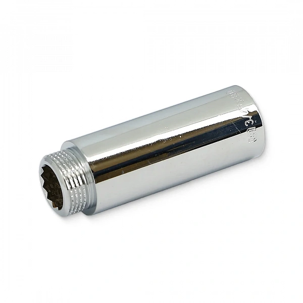Удлинитель НВ 80 мм х 3/4", хромированный Uni-Fitt