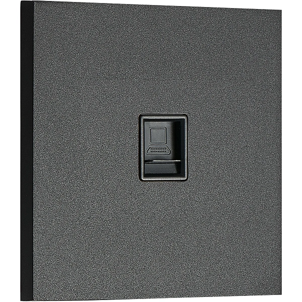 Donel N96 Компьютерная розетка RJ45 cat.6/ClassE, Черный, серия DT