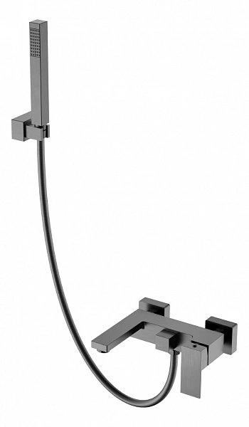 Boheme Смеситель для ванны QUBIC Gun Metal
