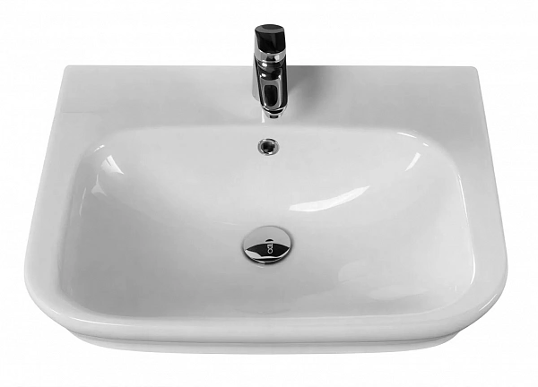 ALPINA Керамическая раковина ALP-600-CB-LVB, 600x480 BelBagno