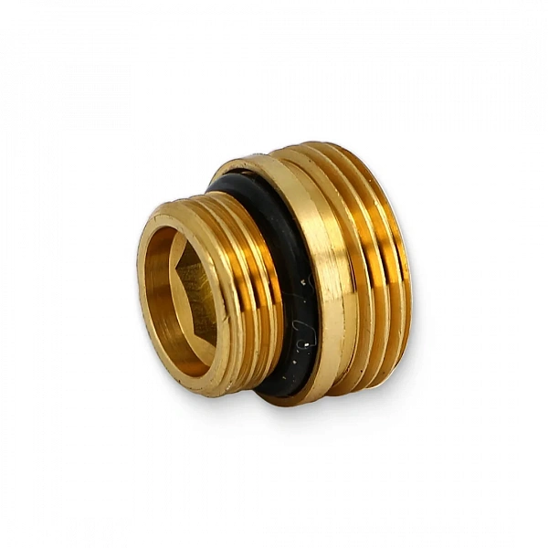Ниппель редукционный 1/2" х 3/4" с прокладкой O-RING Uni-Fitt
