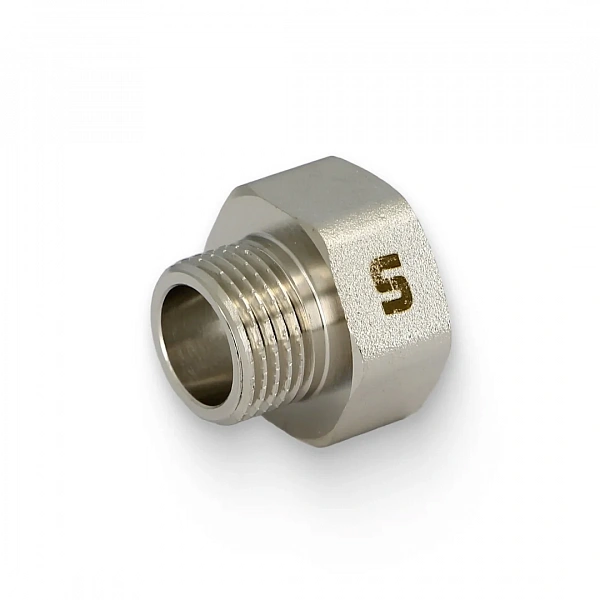 Переходник НВ 1/2" х 3/4", никелированный Uni-Fitt