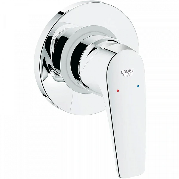 Grohe BauFlow Смеситель для душа встраиваемый маленький корпус, хром