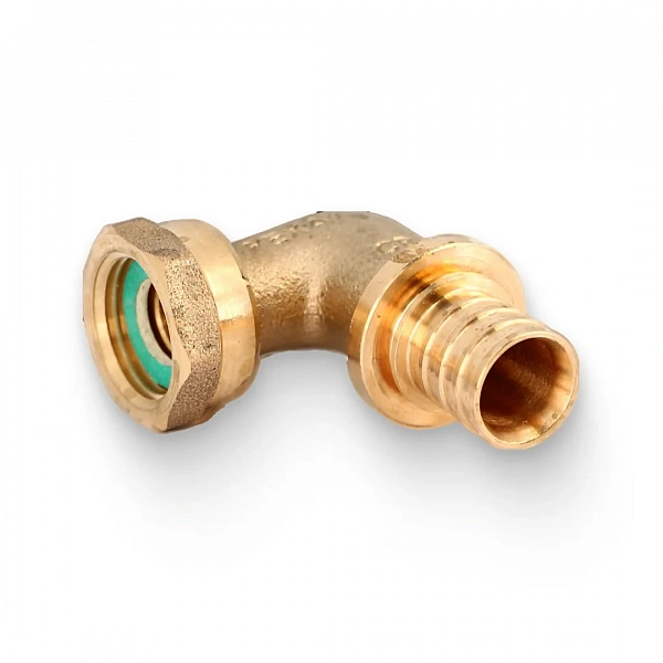 Угольник переходный с накидной гайкой Рехау 20-G1/2" (RX+) (арт. 14564133001)
