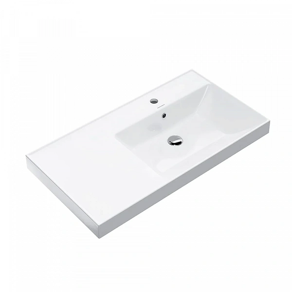 Kerama Marazzi CU.wb.90rh Раковина CUBO 90 см правая с крепежом