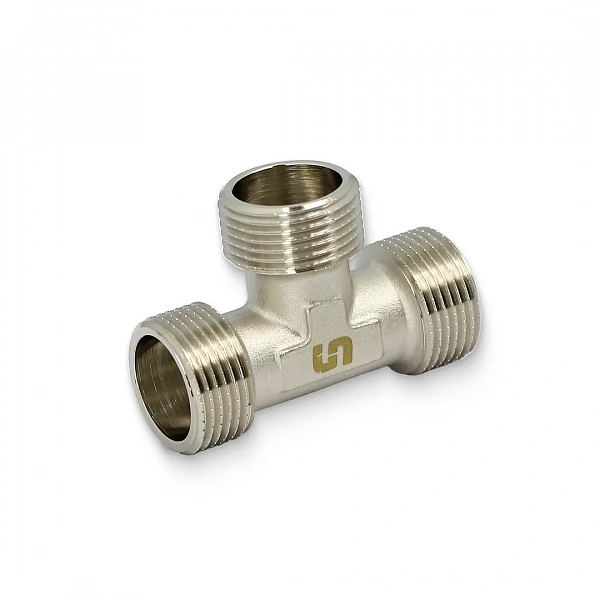 Тройник Н 3/4", никелированный Uni-Fitt