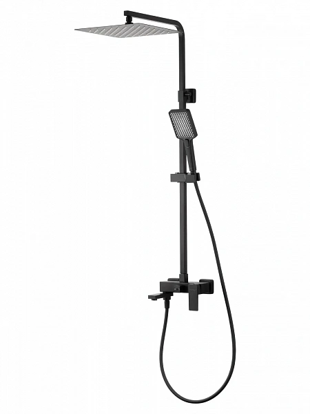 Душевая система WONZON & WOGHAND CUBE 2.0, Черный матовый (WW-88047068-MB), шт