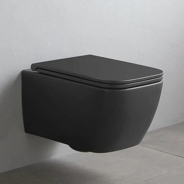 Scarabeo TEOREMA 2.0 Унитаз подвесной,цвет Bicolor Ardesia 52х36х42Н 5126TW/B49
