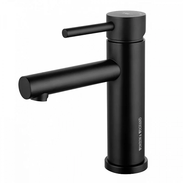 Смеситель для раковины WONZON & WOGHAND, Черный матовый (WW-H9089-MB), шт