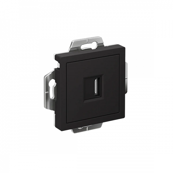 ATLASDESIGN РОЗЕТКА HDMI, механизм, КАРБОН