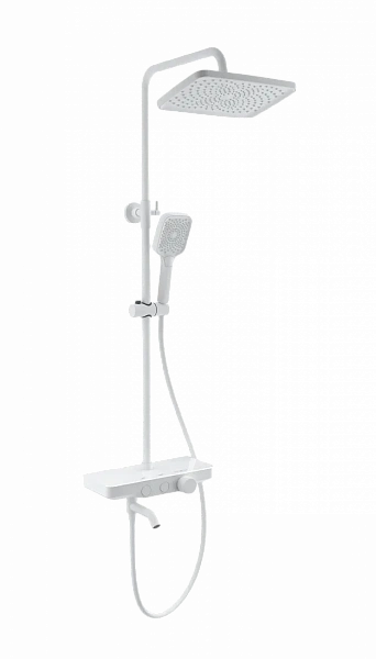 Душевая система с термостатом WONZON & WOGHAND, Белый матовый (WW-B3099-A-MW), шт