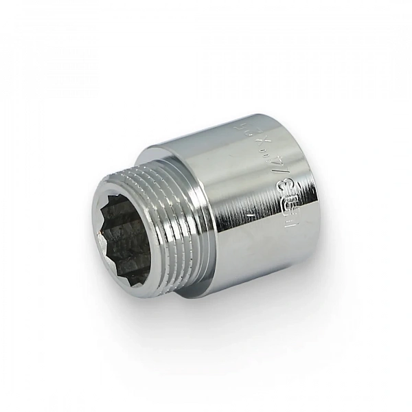 Удлинитель НВ 25 мм х 3/4", хромированный Uni-Fitt