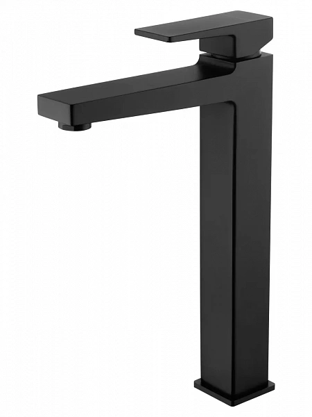 Смеситель для раковины высокий WONZON & WOGHAND CUBE 2.0, Черный матовый (WW-88019068-MB), шт