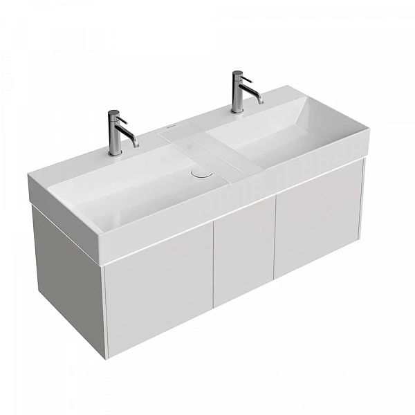 Kerama Marazzi GR.120.3/AGR.M Тумба GRANDE подвесная 120, 3 ящика, архитектурный серый