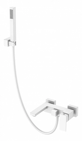 Boheme Смеситель для ванны QUBIC Matt White