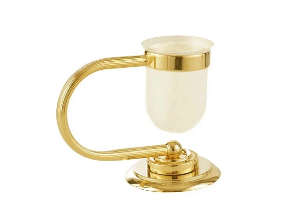 Boheme Настольный стакан для зубных щеток MURANO GOLD