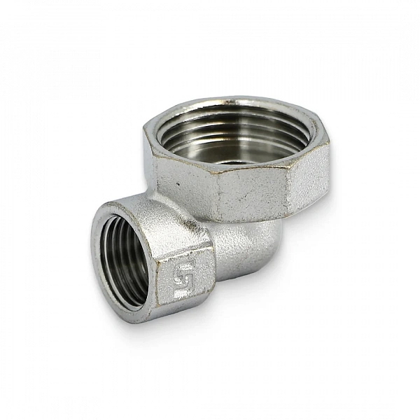 Угол редукционный В 1" х 1/2" хромированный Uni-Fitt