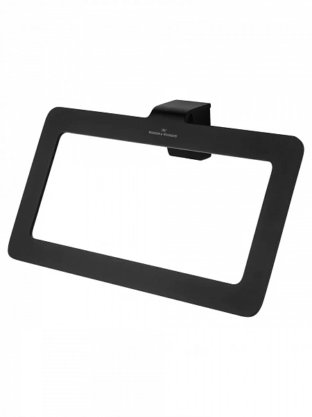 Кольцо для полотенец WONZON & WOGHAND ECLIPSE, Черный матовый (WW-V2201-MB), шт