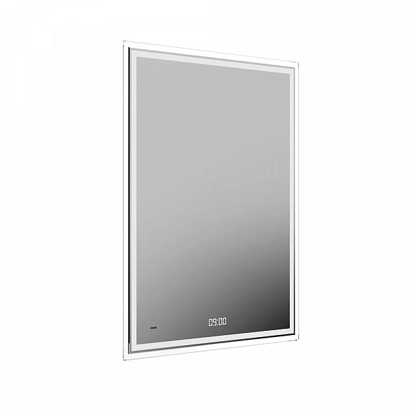 Kerama Marazzi TE.mi.60 Зеркало TECNO c LED 60 с подсветкой, с функцией антизапотевание, белое глянц