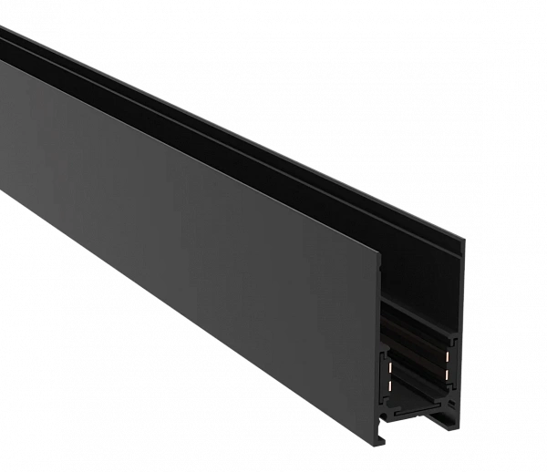 Шинопровод 48V 3м накладной/подвесной черный (магнитный) Maytoni Technical Busbar trunkings Exility