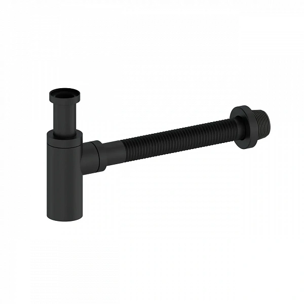 Сифон для раковины WONZON & WOGHAND, Черный матовый (WW-88SS101-MB), шт