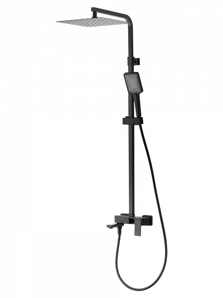 Душевая система WONZON & WOGHAND CUBE, Черный матовый (WW-88739016-MB), шт