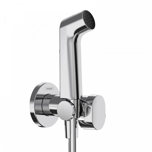 Гигиенический душ со скрытой частью Hansgrohe Bidette S 1jet 29232000S, хром