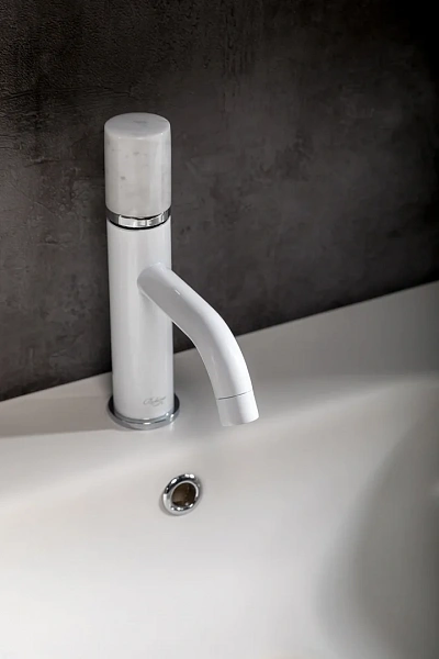 Boheme Смеситель STICK для умыв.низ. WHITE MRAMOR WHITE_Комплект