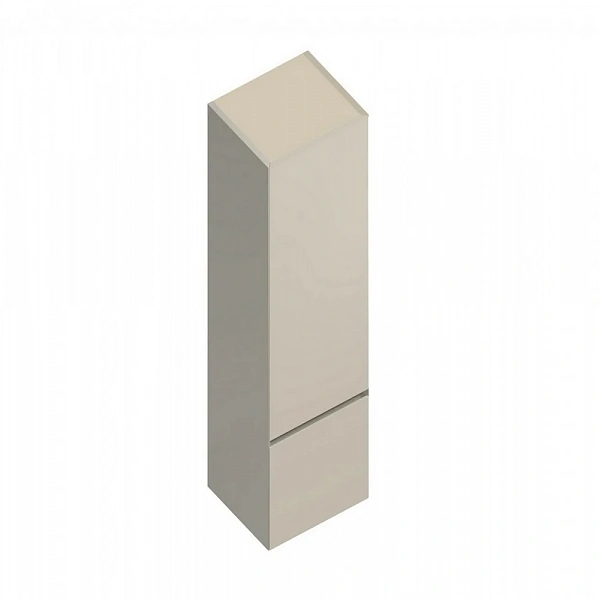 Kerama Marazzi CU.165lh/LIM Пенал CUBO 165 см левый, лимо